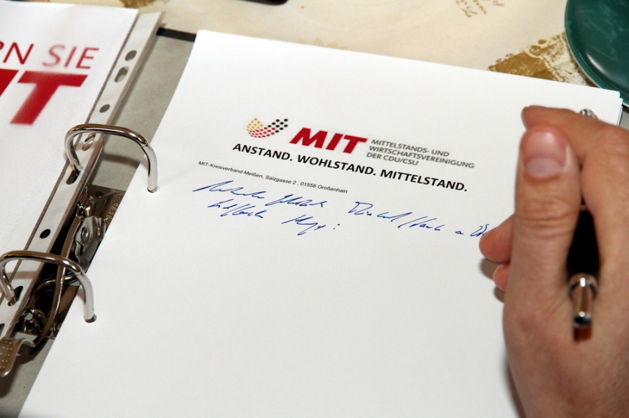 Feierlichkeiten 60 Jahre MIT des Kreisverbandes Meißen
